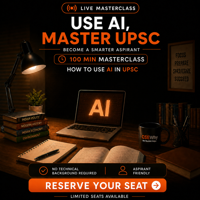 AI Masterclass for UPSC Aspirants | CSEWhy preview